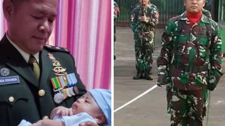 Menyedihkan, Mayor Cpl Anda Rohanda Masih Punya Bayi Kecil, Gugur di Pemusnahan Amunisi di Garut