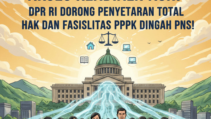 Akses Keadilan ASN! DPR RI Dorong Penyetaraan Total Hak dan Fasilitas PPPK dengan PNS!