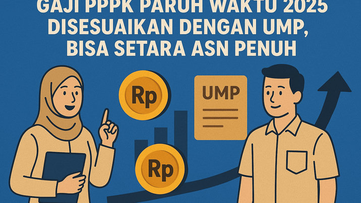 Gaji PPPK Paruh Waktu 2025 Disesuaikan dengan UMP, Bisa Setara ASN Penuh