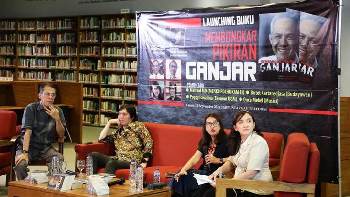 Buku 'Membongkar Pikiran Ganjar' Resmi Diluncurkan, Tuangkan Pemikiran Ganjar Pranowo Pada Isu Strategis