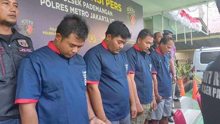 Prarekontruksi Polsek Tewasnya Ketua DPC Perindo Pademangan, Luka Bekas Pecutan Kabel Disiram Air Cabai