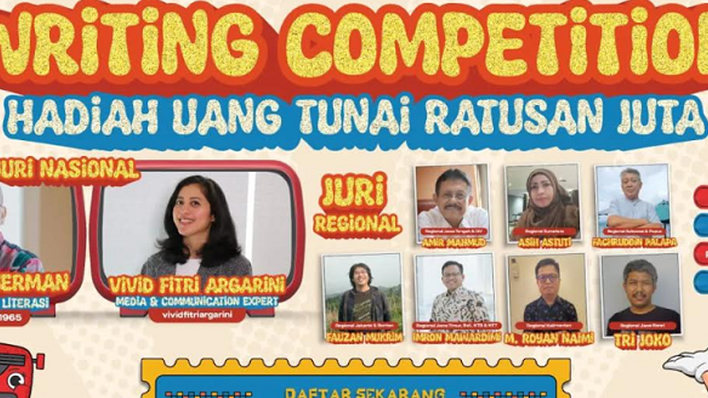 JNE Writing Competition 2026 Dibuka, Kesempatan Emas bagi Penulis dan Jurnalis Rebut Hadiah Menarik
