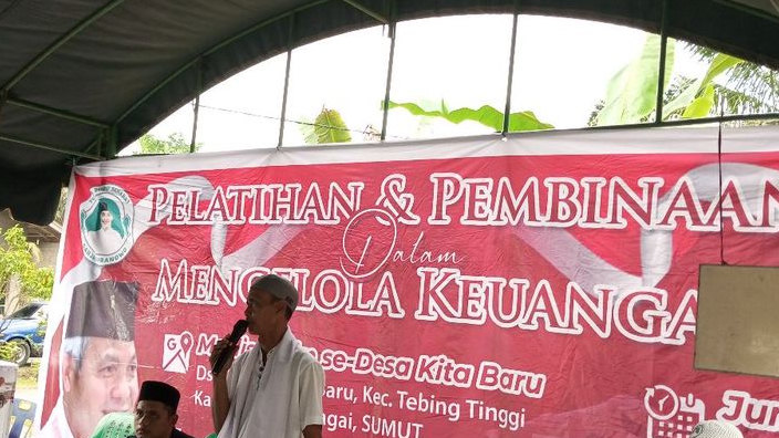 Tuan Guru Ganjar Beri Pelatihan Cara Mengelola Keuangan di Sumut