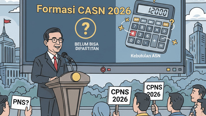 Prof Zudan Tegaskan Formasi CASN 2026 Belum Bisa Dipastikan, Pemerintah Masih Hitung Kebutuhan ASN