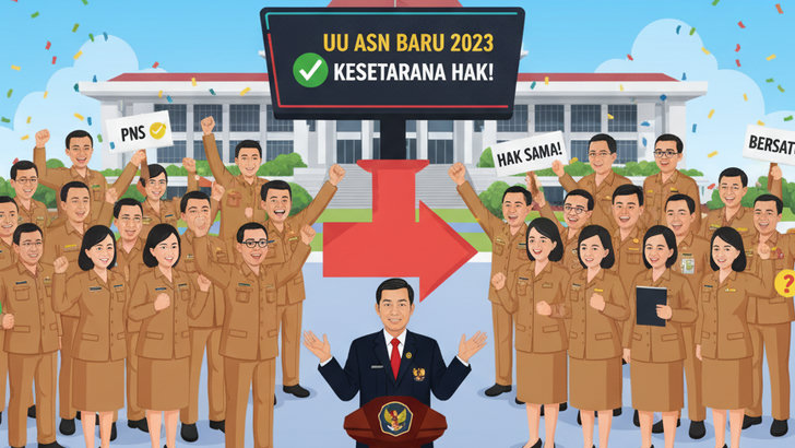 UU ASN Baru 2023, Akhiri Kesenjangan PNS dan PPPK, DPR Dorong Kesetaraan Hak!