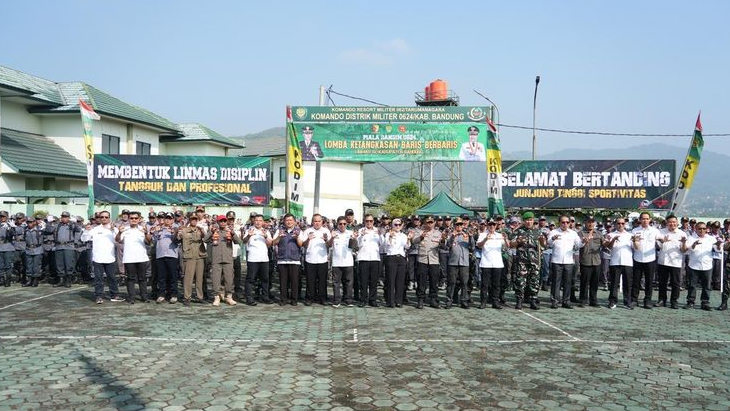 Bupati Bandung Tekankan Peran Strategis Linmas, Siap Diperkuat Hingga Insentif Ditingkatkan
