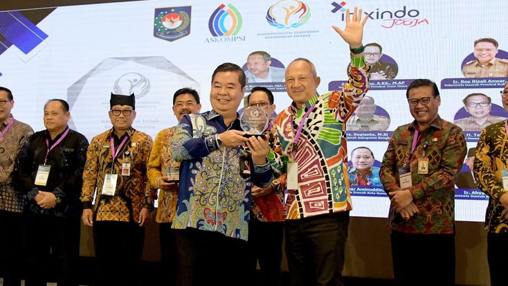 Setiawan Wangsaatmaja Jadi Sekda Provinsi dengan Kepemimpinan Digital Terbaik