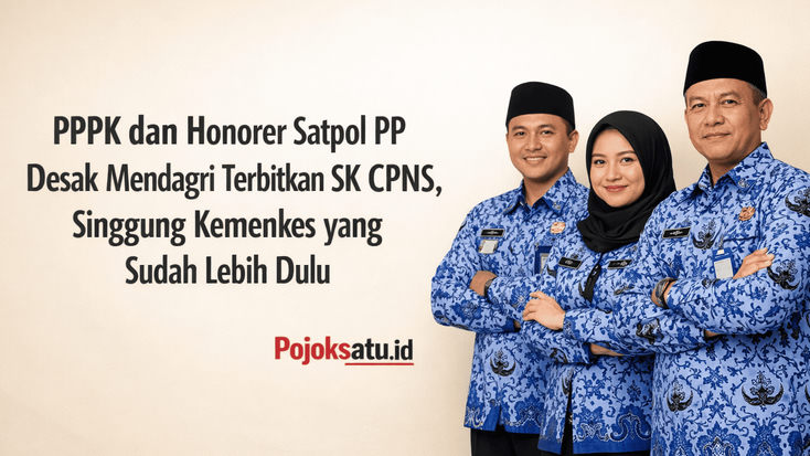 PPPK dan Honorer Satpol PP Desak Mendagri Terbitkan SK CPNS, Singgung Kemenkes yang Sudah Lebih Dulu