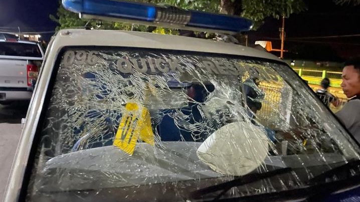 Anggota Satlantas Polres Wijaya Ditembak OTK Saat Antar Korban Kecelakaan ke Rumah Sakit, Begini Kondisinya