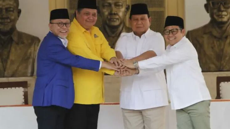 Koalisi Prabowo Sudah Lebih 46 Persen, Kemenangan di Pilpres 2024 di Depan Mata
