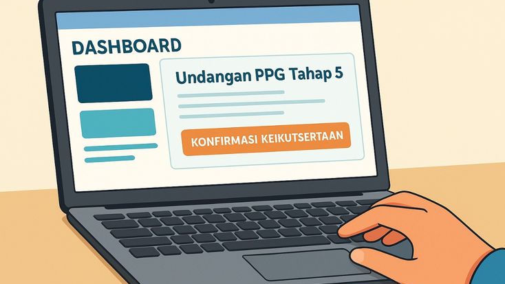 Cara Konfirmasi Undangan PPG Guru Tertentu Tahap 5 di SIMPKB