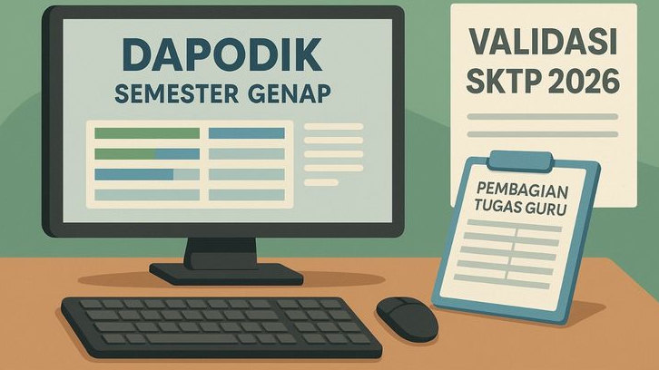 SKTP 2026 Semakin Dekat Guru Diminta Merampungkan Dapodik Sebelum Akhir Januari