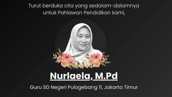 Sosok Guru SD Nurlaela Meninggal di Kecelakaan KRL Bekasi Timur, BKN Beri Kenaikan Pangkat Anumerta