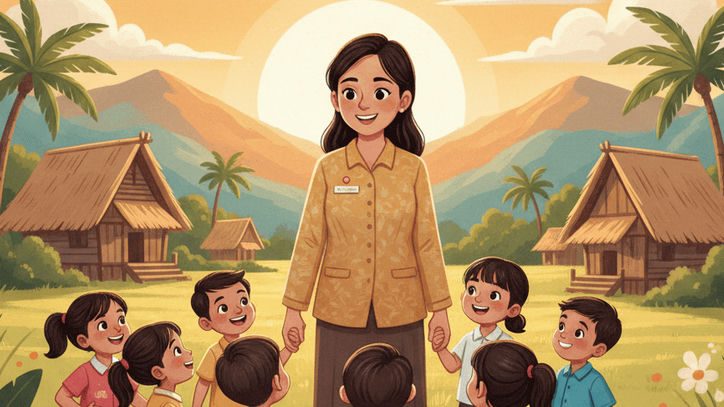 VIARL! Dedikasi Selama 36 Tahun, Guru PAUD NTT Akhirnya Diangkat Jadi PPPK, Ungkap Makna Selama Mengabdi