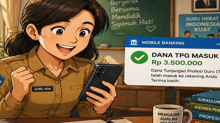TPG Mei 2026 Mulai Disalurkan! Cek Tahapan Resmi dan Pastikan Rekening Aktif Agar Dana Tidak Gagal Masuk