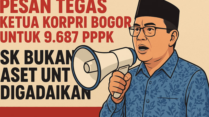 Pesan Tegas Ketua Korpri Bogor untuk 9.687 PPPK , SK Bukan Aset untuk Digadaikan