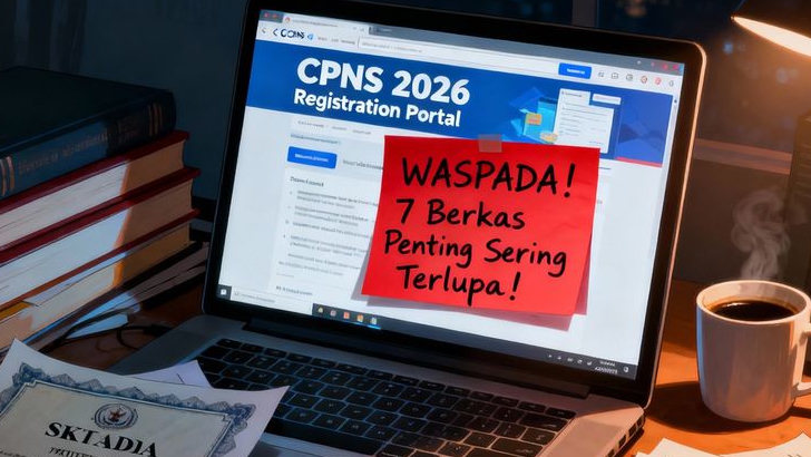 Waspada! Ini 7 Berkas Penting CPNS 2026 yang Paling Sering Terlupa Pelamar
