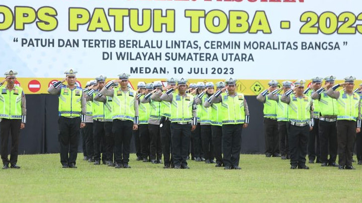 Operasi Patuh Toba 2023, Polda Sumut Turunkan 1.345 Personil Gabungan, Cek Sasarannya!