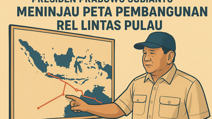 Rel untuk Rakyat, Prabowo Jadikan Sistem Kereta Api Nasional Simbol Pemersatu Nusantara