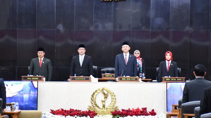 DPRD Jawa Barat Mengumumkan Perubahan Ketua Fraksi Golkar dalam Rapat Paripurna