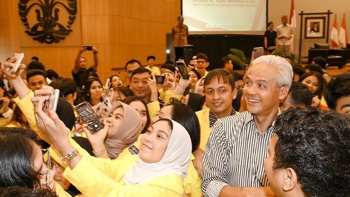 Gagasan Ganjar Pranowo Dorong Peningkatan SDM dan Kesehatan Mental Diapresiasi Mahasiswa UI