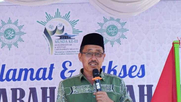 Bupati H. Edimin Siap Mendukung Muhammadiyah dan Aisyiyah Memajukan Islam di Labusel