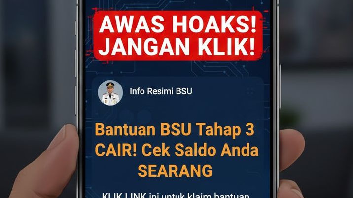 Hoaks BSU 2025 Makin Liar, Modus Baru, Link Palsu, dan Janji Uang Cepat yang Menjerat Warga