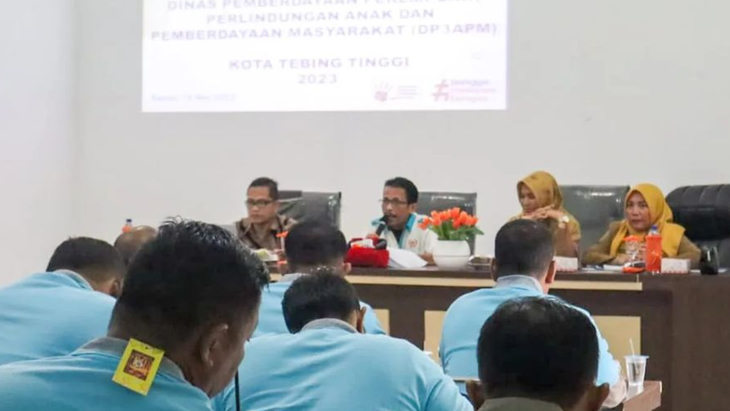 Sosialisasi Pencegahan TPPO, Plt. Sekda Kota Tebing Tinggi: Perlu Kolaborasi dan Sinergi Bersama