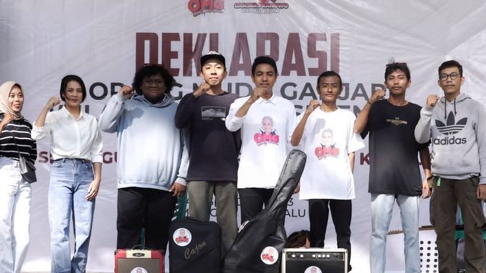 OMG Sulteng Peduli Seni Musik dan Siap Bergerilya Jadikan Ganjar Presiden