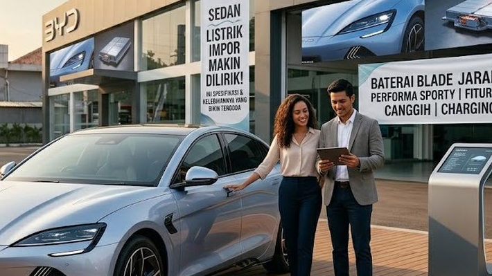 Sedan Listrik Impor Makin Dilirik! Ini Spesifikasi dan Kelebihannya yang Bikin Tergoda