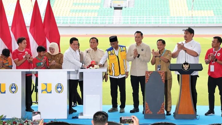 17 Stadion Kelas Dunia Diresmikan Presiden Prabowo, Menko AHY: Langkah Nyata dan Komitmen Pemerintah Dukung Prestasi Olahraga Nasional