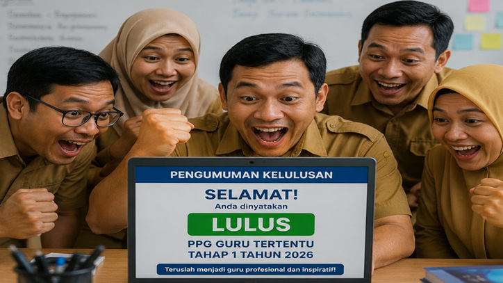 CEK! Ciri-ciri Akun yang Dinyatakan Lulus UKPPPG Guru Tertentu Tahap 1 Tahun 2026!