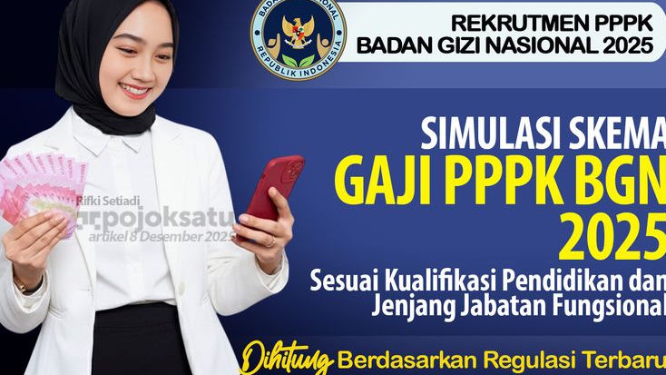 Gaji PPPK BGN 2025, Bikin Hitungan GUNAKAN Regulasi Terbaru, Perangkat Aturan Ini Menjelaskan PALING REALISTIS, Tapi Skema Penggajian Bisa Berubah