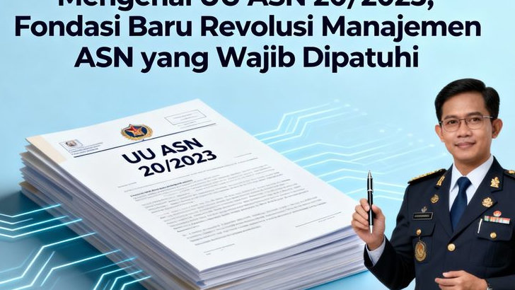 Mengenal UU ASN 20/2023, Fondasi Baru Revolusi Manajemen ASN yang Wajib Dipatuhi