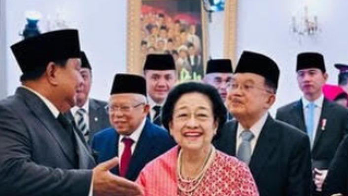 Momen Prabowo dan Megawati Bergandengan Tangan Jadi Sorotan, PDIP Sebut Persahabatan Tulus Melampaui Politik