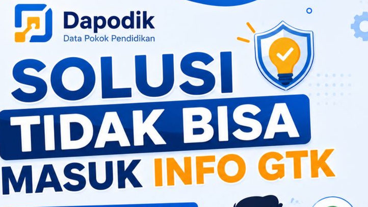 Info GTK Sulit Diakses? Coba Alternatif Login Melalui Laman PTK Datadik
