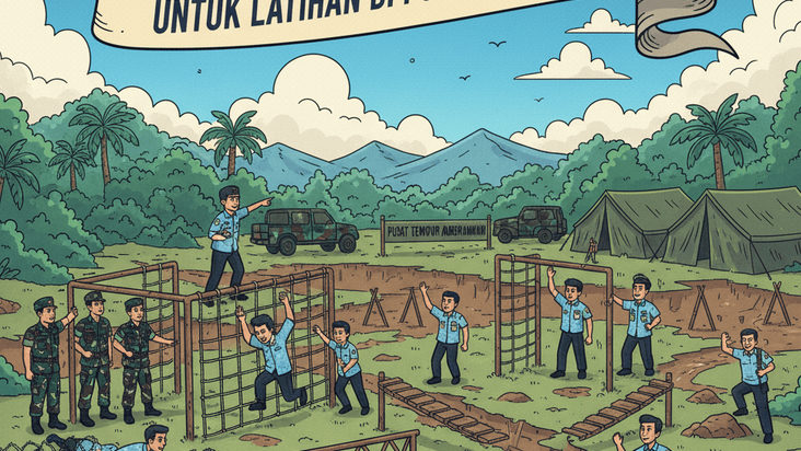 Ratusan PNS dan PPPK Dididik, Untuk Latihan di Pusat Tempur Amborawang