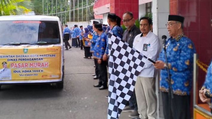 Pemkot Parepare Gelar Pasar Murah di 22 Kelurahan Sambut Iduladha