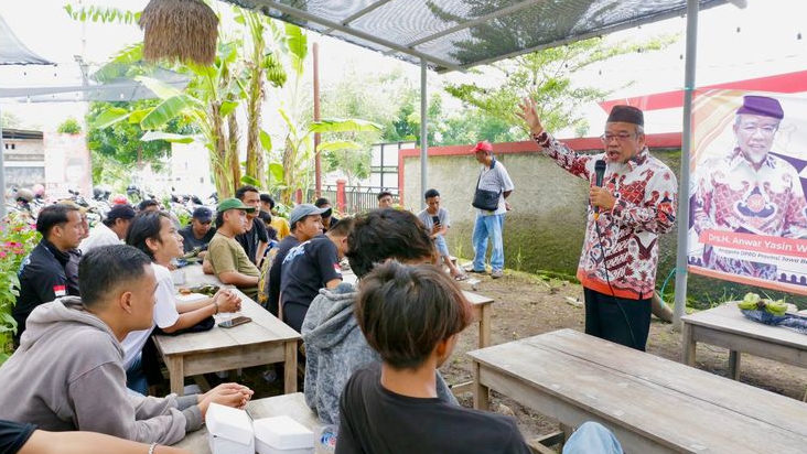 Penyebarluasan Perda Kemandirian Pangan, Anwar Yasin Ajak Klub Motor Turut Bersinergi