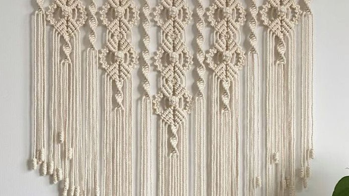 6 Ide Desain Macrame untuk Dekorasi Ruangan Unik Berkesan Vintage
