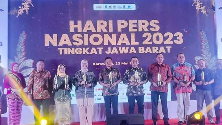 HPN Tingkat Jawa Barat di Kabupaten Karawang Berlangsung Meriah