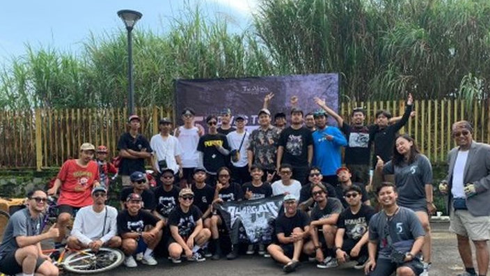 Serunya Acara Gowes to The Alana Sentul Anniversary