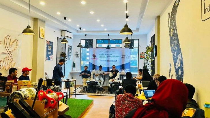 Bangun Partisipasi Publik, INSS Gelar Kajian Pro Kontra Sistem Proporsional Tertutup