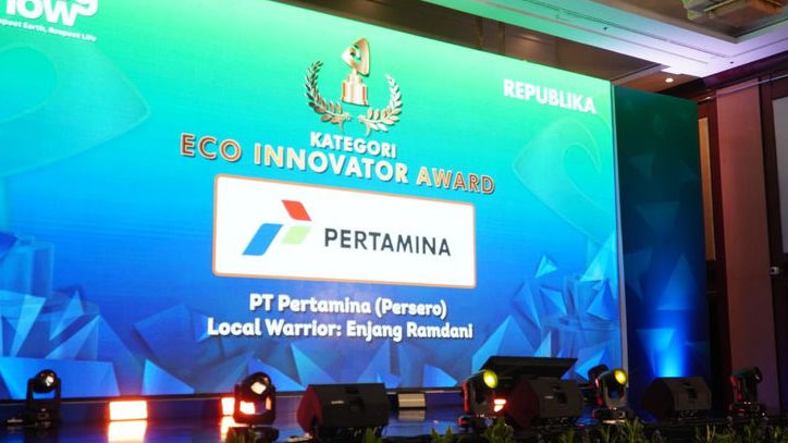 Dari Eceng Gondok Jadi Energi Hijau, Pertamina Regional JBB Sabet Penghargaan ESG Now Awards 2025