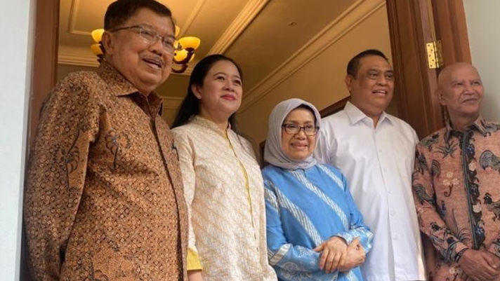 Puan Makin Gesit Ajak Golkar Gabung Koalisi PDIP, Temui Jusuf Kalla dan Luhut Panjaitan