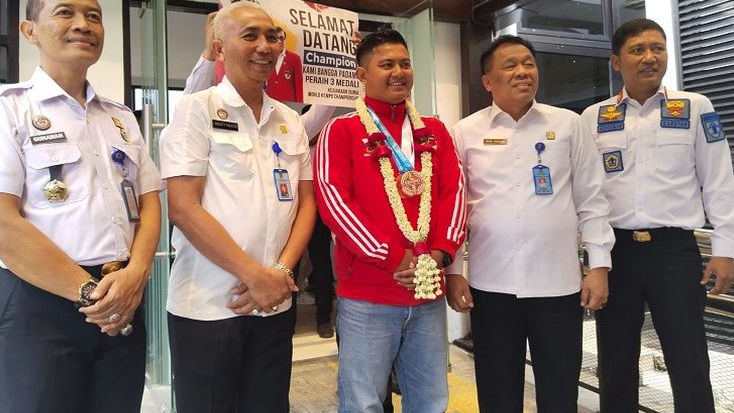 Pegawai Rutan Kelas I Bandung Juara 3 Kejuaraan Dunia Kempo di Portugal