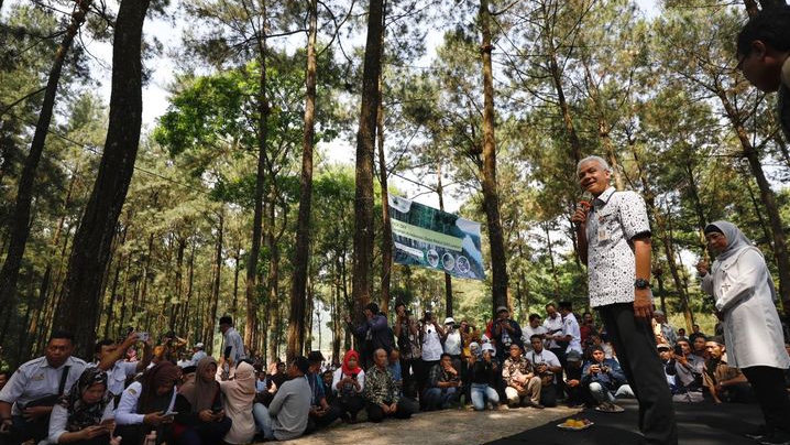 Ganjar Gencarkan Gerakan Penghijauan untuk Cegah Banjir dan Pencemaran Lingkungan