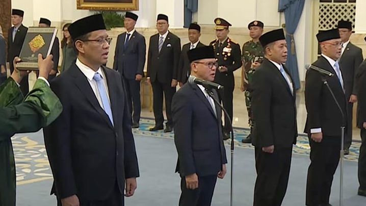 Sri Mulyani Diganti, Ini Nama Menteri Baru yang Dilantik di Reshuffle Kabinet Prabowo Jilid Dua, Menpora Menyusul Dilantik