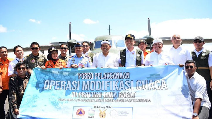 Pemdaprov Jabar Terapkan Modifikasi Cuaca untuk Mitigasi Bencana