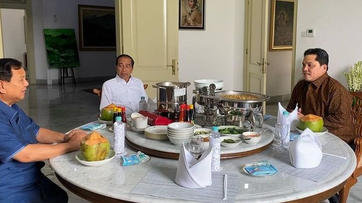 Prabowo-Ganjar-Erick dan Gibran Makin Mesra, Namun PPP Tetap Dorong Sandi Cawapres Ganjar